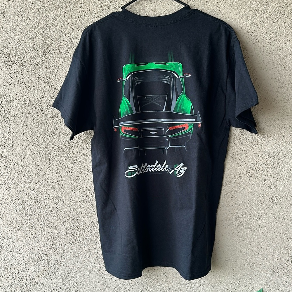 NWOT ASTON MARTIN Scottsdale Graphic Tee Shirt